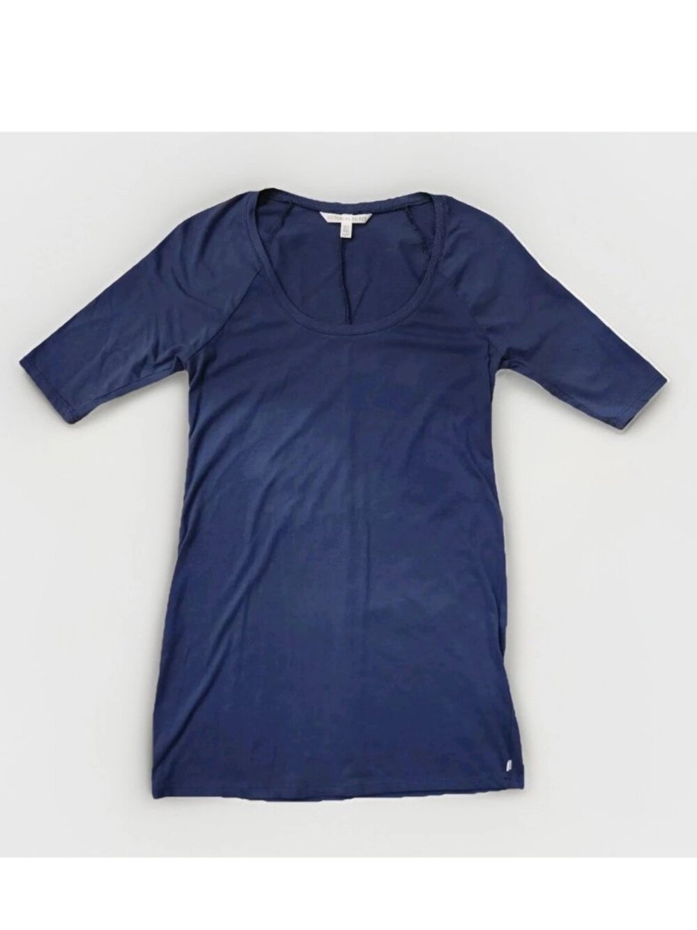 Y2k Victoria's Secret Women’s Short Sleeve Navy Blue Shirt Size XS